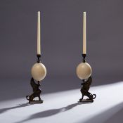 Paar Klaus Dupont Kerzenleuchter