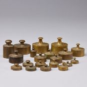 Konvolute Bronzegewichte