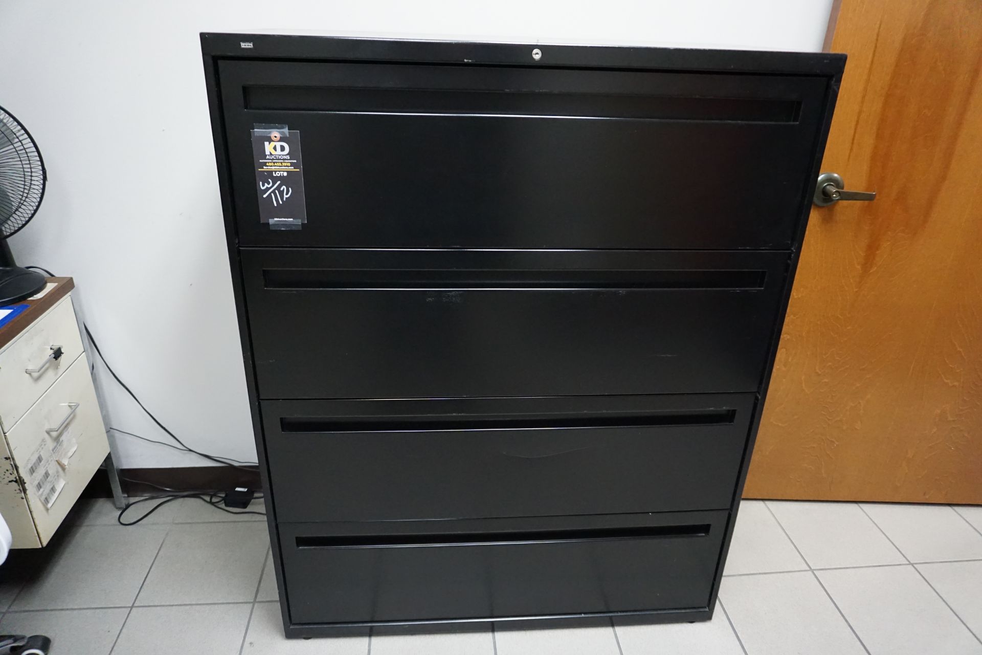 (2) Hon 4-Drawer Lateral Files 42