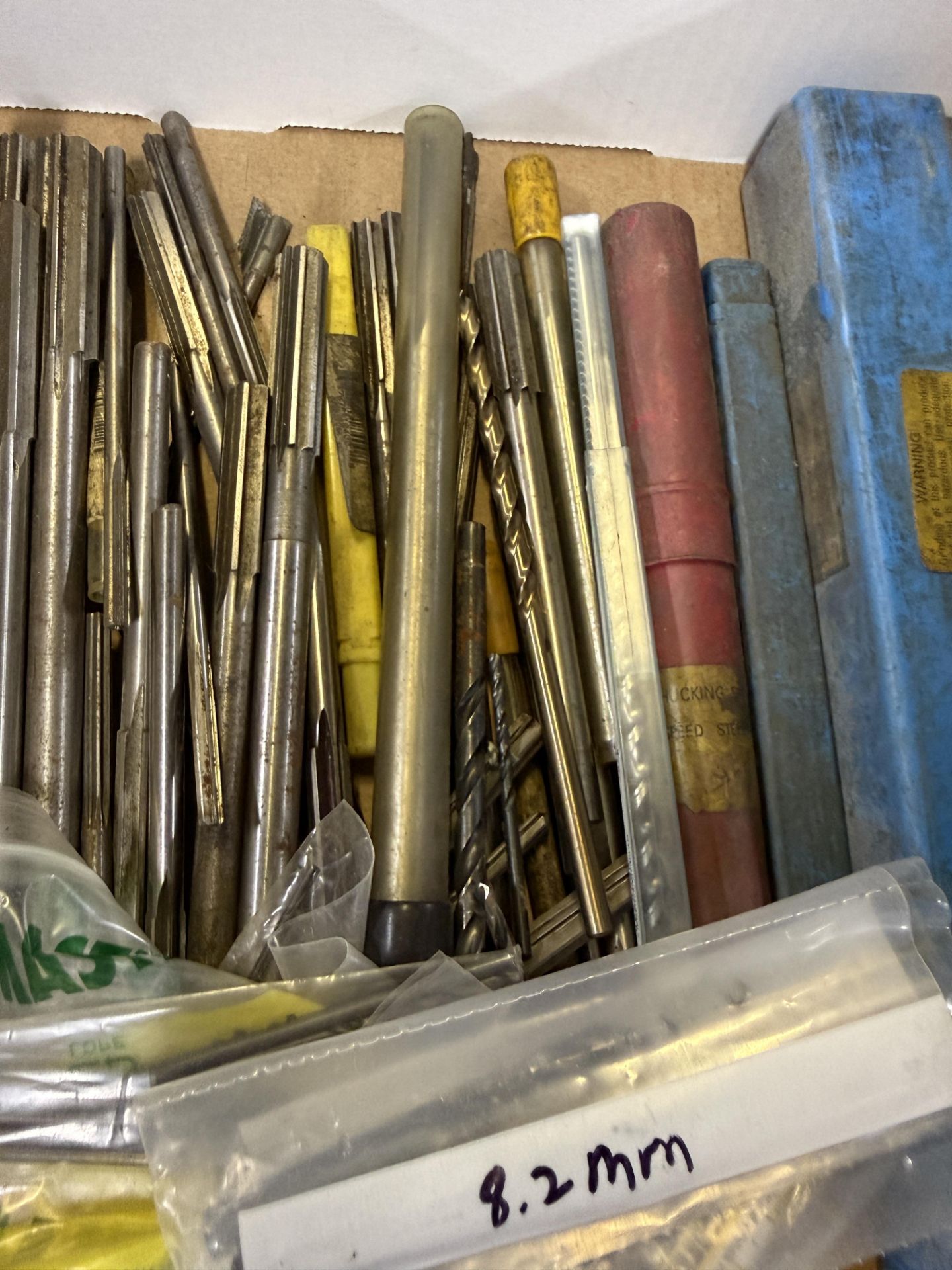 Reamer Box Box of Various Size Reamers