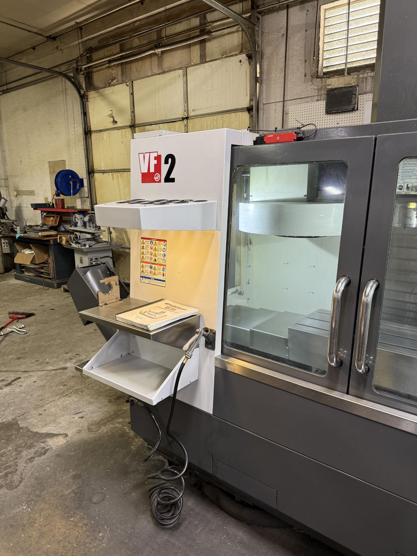 2014 Haas VF-2 CNC Vertical Machining Center, 20+1 Tool Changer, Haas Control, Chip Auger, HIL, P- - Image 7 of 28