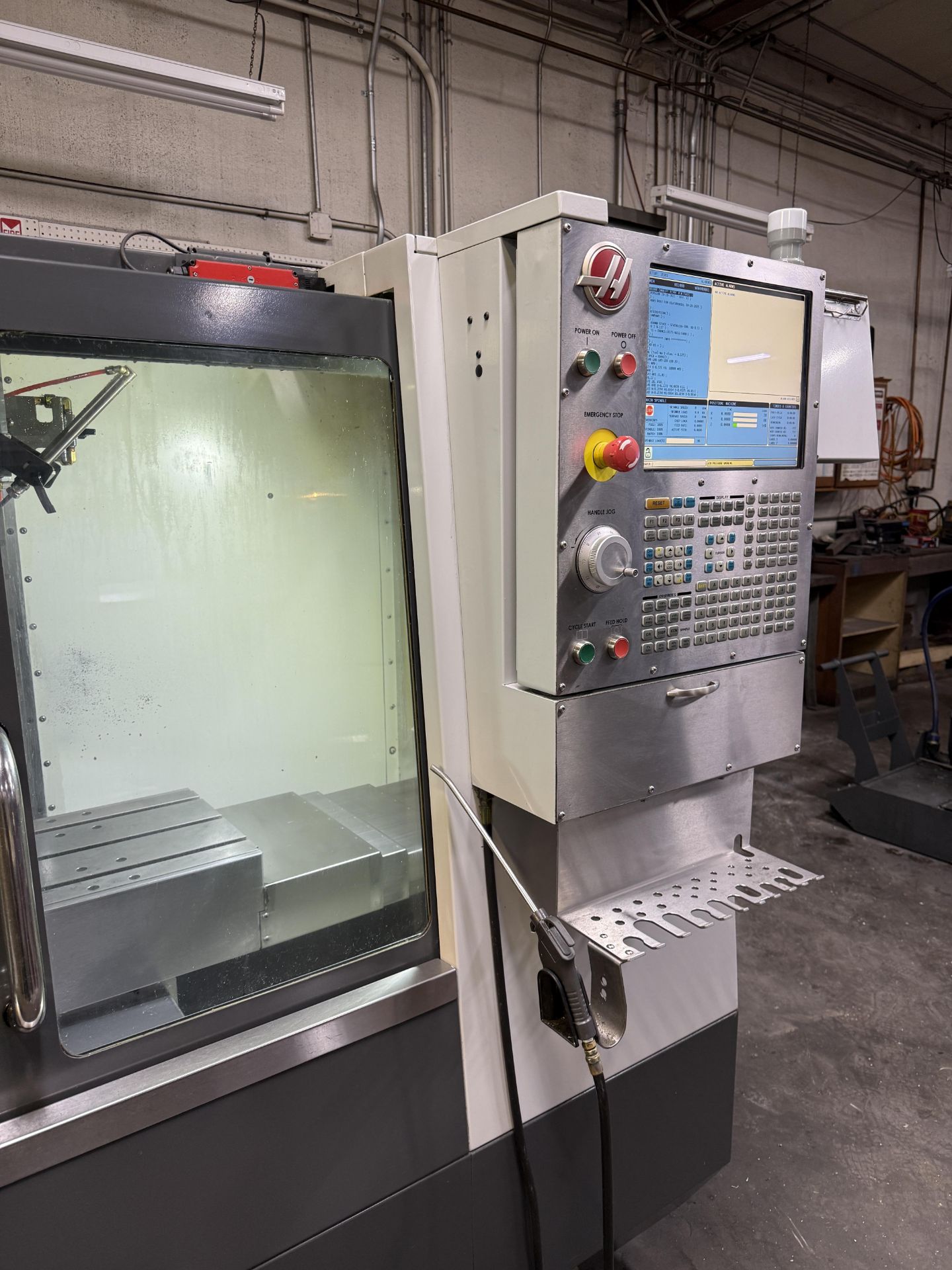 2014 Haas VF-2 CNC Vertical Machining Center, 20+1 Tool Changer, Haas Control, Chip Auger, HIL, P- - Image 8 of 28