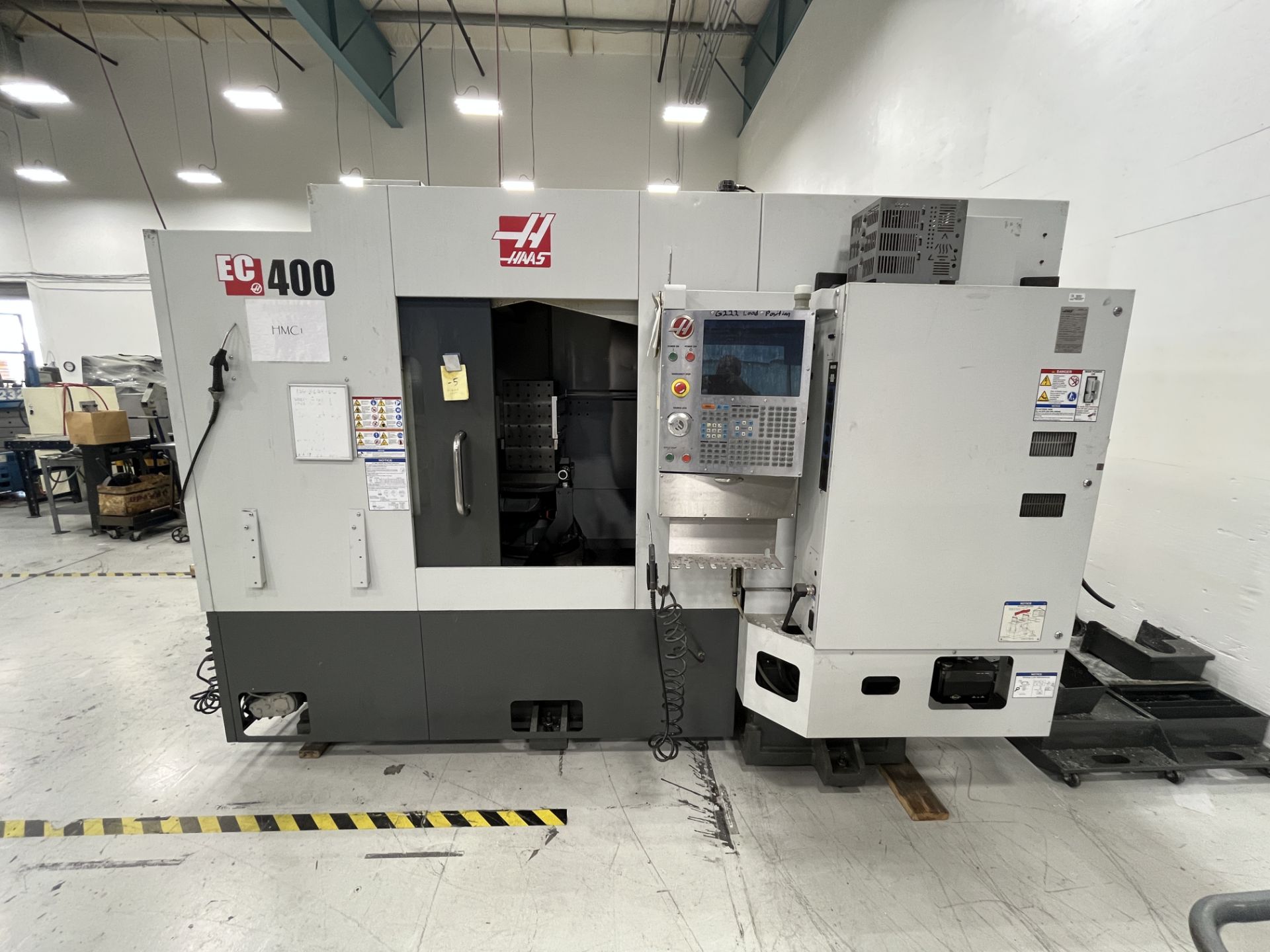 2013 Haas EC 400 Horizontal Machining Center, Dual 400MM Pallets, 12,000 RPM Spindle, CAT 40, 20"