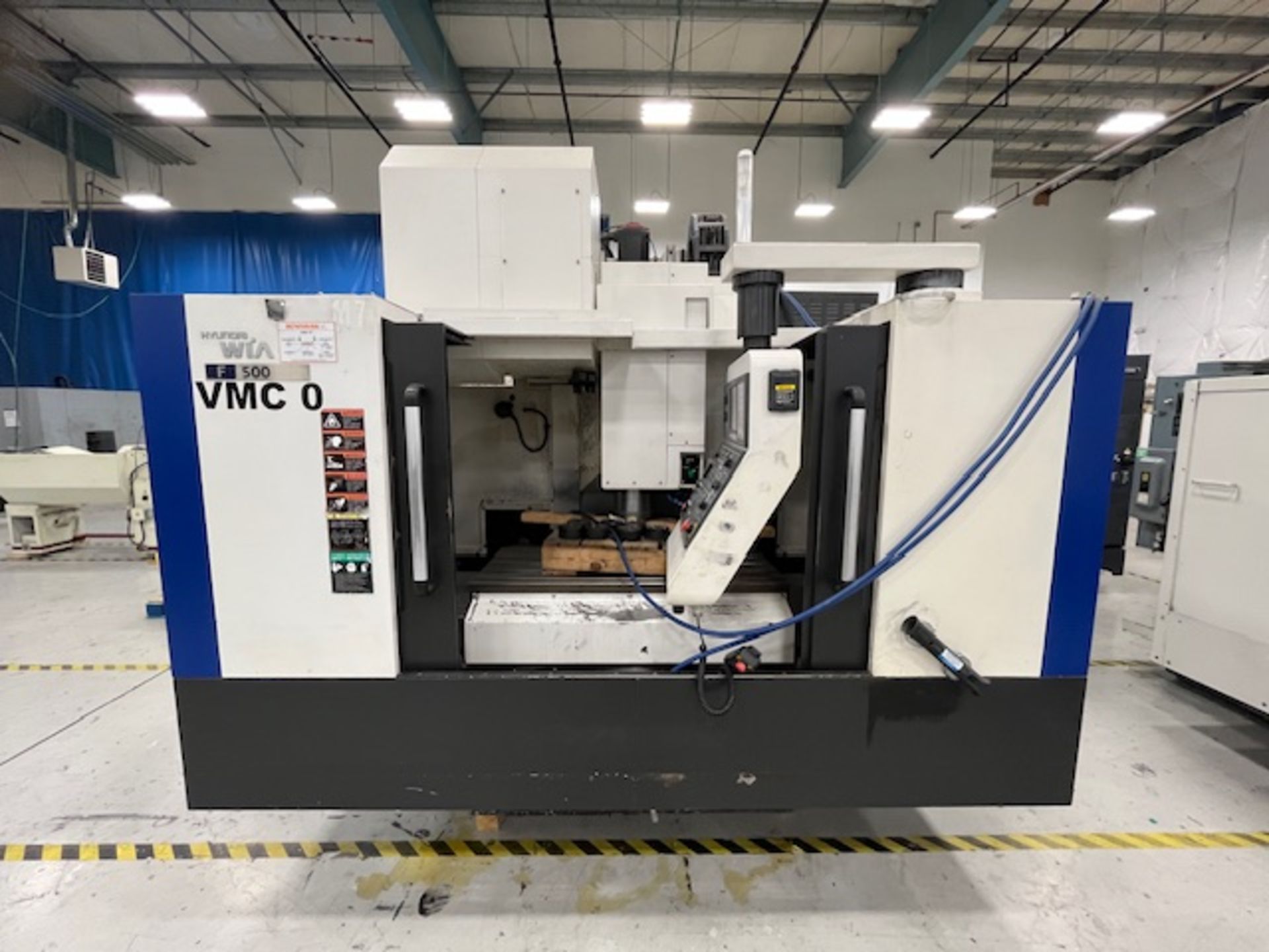 Hyundai Wia F 500 Vertical Machining Center, 42" X 20" X 25" X,Y,Z Travels, 10,000 RPM Spindle,