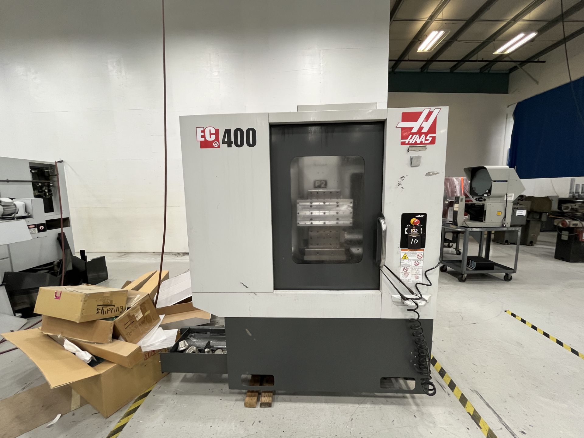 2013 Haas EC 400 Horizontal Machining Center, Dual 400MM Pallets, 12,000 RPM Spindle, CAT 40, 20" - Image 2 of 6