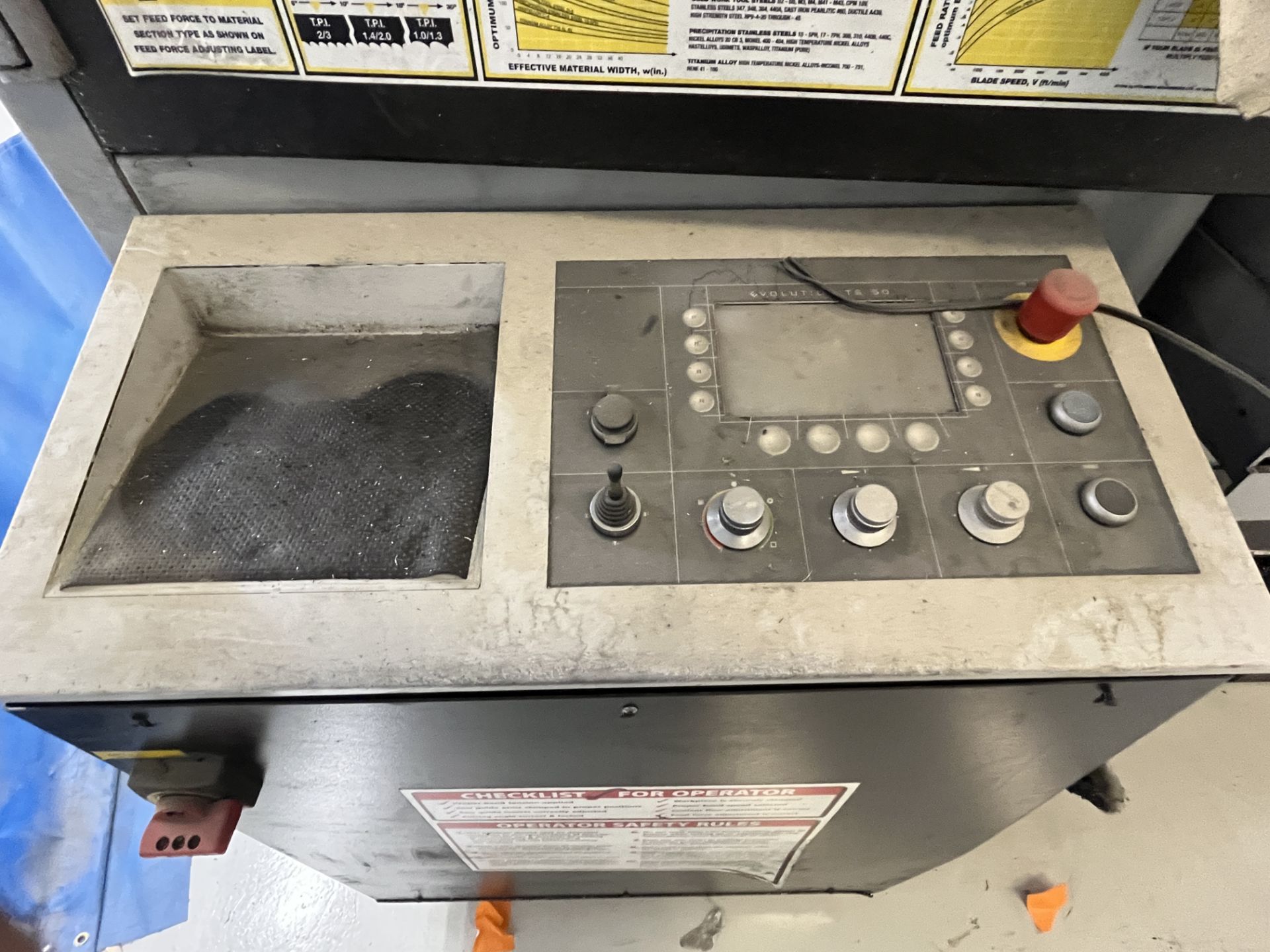 Hydmech H-14A, Band Saw, 3.125" Max. diameter of bar stock, 52" Max. length of bar stock - Image 2 of 8