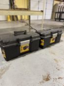 (2) DeWalt Tool Boxes With Misc Hand Tools