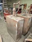Upright Oil Tank with Hand Pump