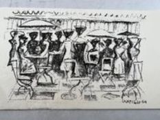 Massimo Campigli (1895 Berlin als „Max Ihlenfeld“- 1971 Saint-Tropez, Frankreich)