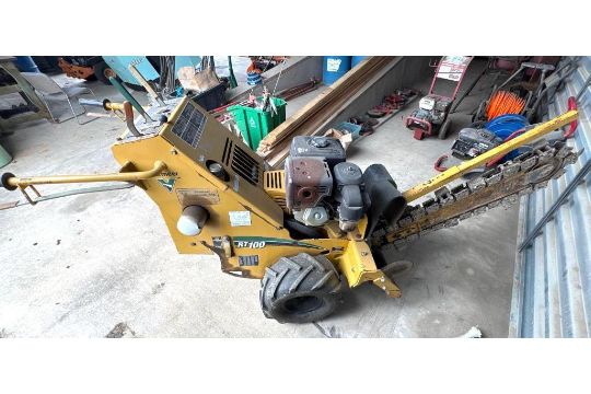 Vermeer RT 100 Walk Behind Trencher - Runs and Operates - Image 4 of 7