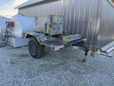 5KW MILITARY DIESEL GENERATOR AND TRAILER