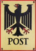 Emailleschild POST