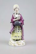 Meissen, Dame mit Muff
