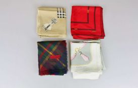 Konvolut Designer-Tücher, 4 Stück