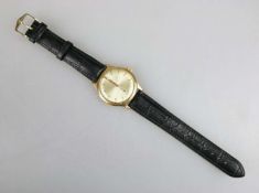 Omega, Vintage Herrenarmbanduhr, wohl 18K GG