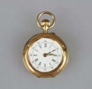 Kleine 585er goldene Taschenuhr