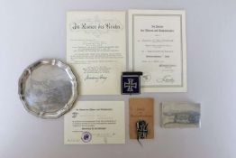 Militärischer Nachlass eines späteren Majors im ersten und zweiten Weltkrieg