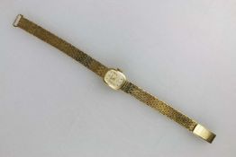 14K GG Damenarmbanduhr, Habmann