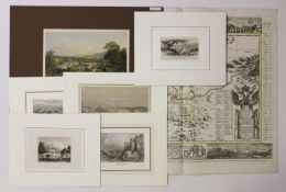 Teplitz und Umgebung, 7 Grafiken