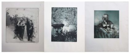 BÖTTGER, 3 Radierungen