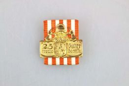 Hessen, Feuerwehr-Ehrenzeichen für 25 Jahre 1923