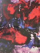 Fred THIELER, o.T. (1990), abstrakte Komposition