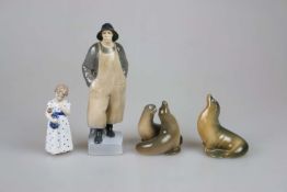 Royal Copenhagen, 4 Figuren