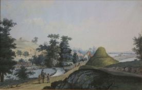 Johann Alexander Thiele zugeschrieben-Gouache