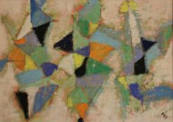 Heinz WITTLER, o.T. (o.J.), abstrakte Komposition