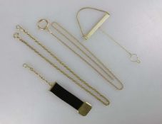 Konvolut 14K Herrengold