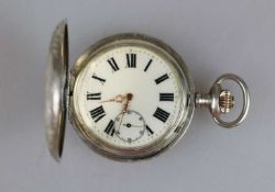 Savonette mit Blattwerk-Dekor, wohl Silber