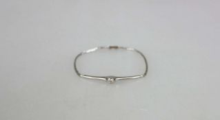 14K Armband mit Diamant