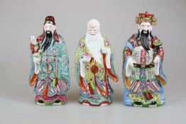 Sanxing, drei Glücksgötter, China