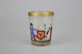 Großes Becherglas Benedictus Burmester