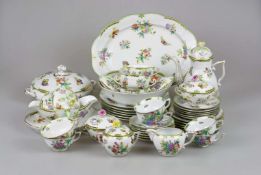 Herend, Speise- u. Kaffeeservice für 6 Pers., 
