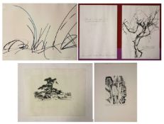 Siegward SPROTTE, Konvolut von 4 Blättern