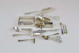 Konvolut Silberteile, 24 Stück