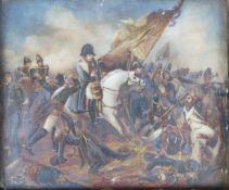 Miniaturbild der Schlacht von Waterloo nach Carl August von Steuben