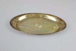 Ovales Tablett, 925er Silber, BWKS