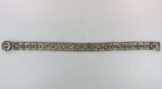 Russland, silberner kaukasischer Gliedergürtel, wohl 19 Jh