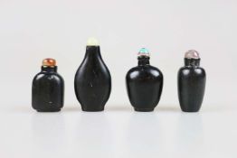 Vier Snuffbottles, China