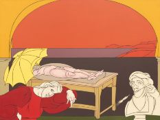 Valerio Adami – „Discours à Sperlonga“