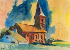 Karl Schmidt-Rottluff – Kirche in Rützenhagen (Pommern)