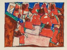 Egon Schiele – Studie für ein nicht ausgeführtes Gemälde