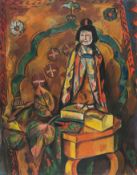 Cesar Klein – Stillleben mit Figur („Stilleben mit Puppe“)