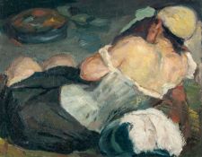 Max Beckmann – Liegende Frau