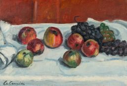 Charles Camoin – Nature morte aux pommes et aux raisins