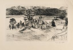 Lovis Corinth – Große Walchenseelandschaft