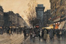 Eugène Galien-Laloue – Boulevard près de la Porte Saint-Denis