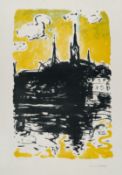 Emil Nolde – Kirche und Schiff, Sonderburg